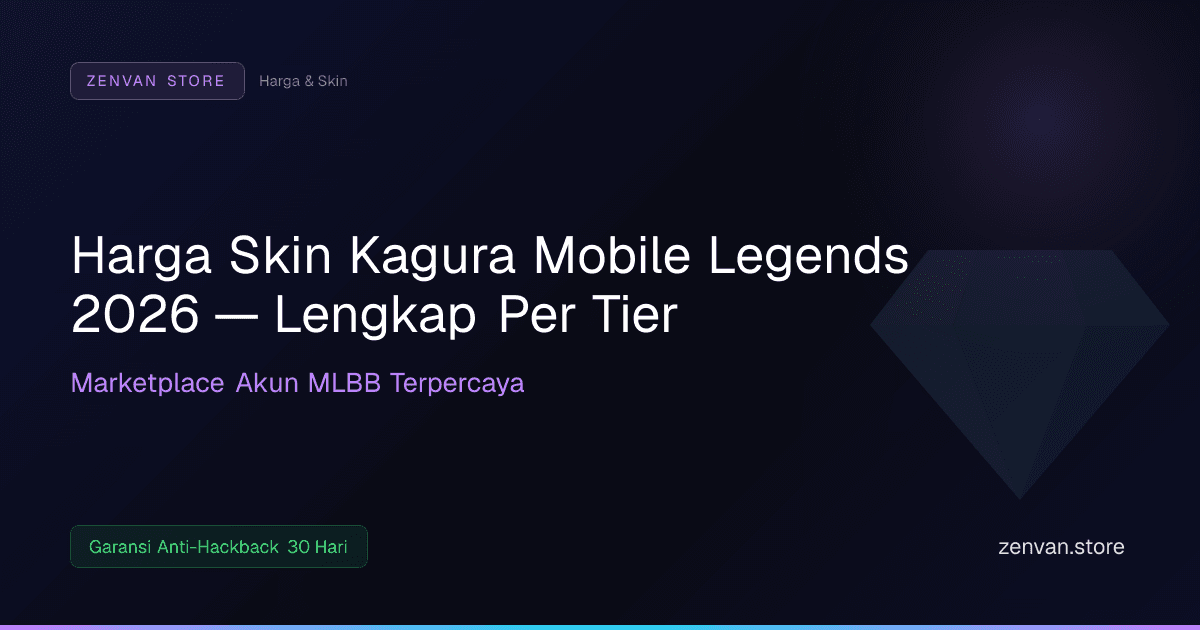 Harga Skin Kagura Mobile Legends 2026 — Lengkap Per Tier